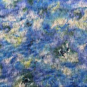Tie Dye stretch lace fabric yardage